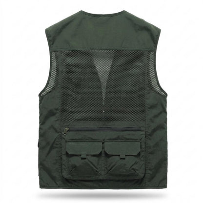 Mens Outlet House - Lekar | Multi-Pocket Lightweight Vest Men
