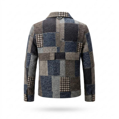 Mens Outlet House - Vator | Patchwork Collared Jacket Men