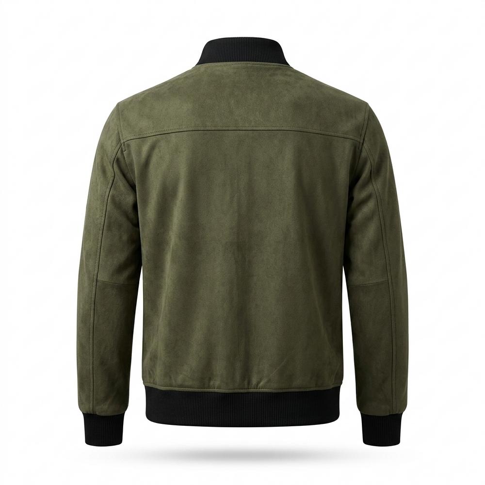 Mens Outlet House - Comel | Suede-Effect Button-Front Jacket Men