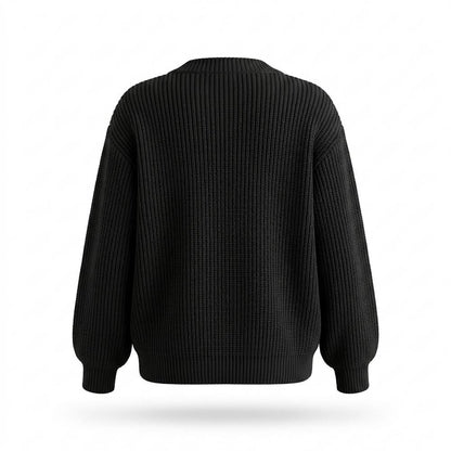 Mens Outlet House - Mowan | Rib-Knit V-Neck Knit Cardigan Women