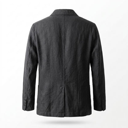 Mens Outlet House - Mivar | Linen Unstructured Blazer Men