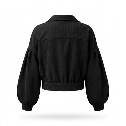Mens Outlet House - Kenav | Corduroy Puff-Sleeve Jacket Women
