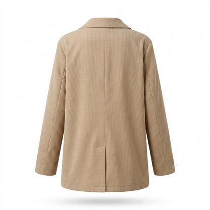 Mens Outlet House - Yoren | Corduroy Single-Breasted Blazer Women