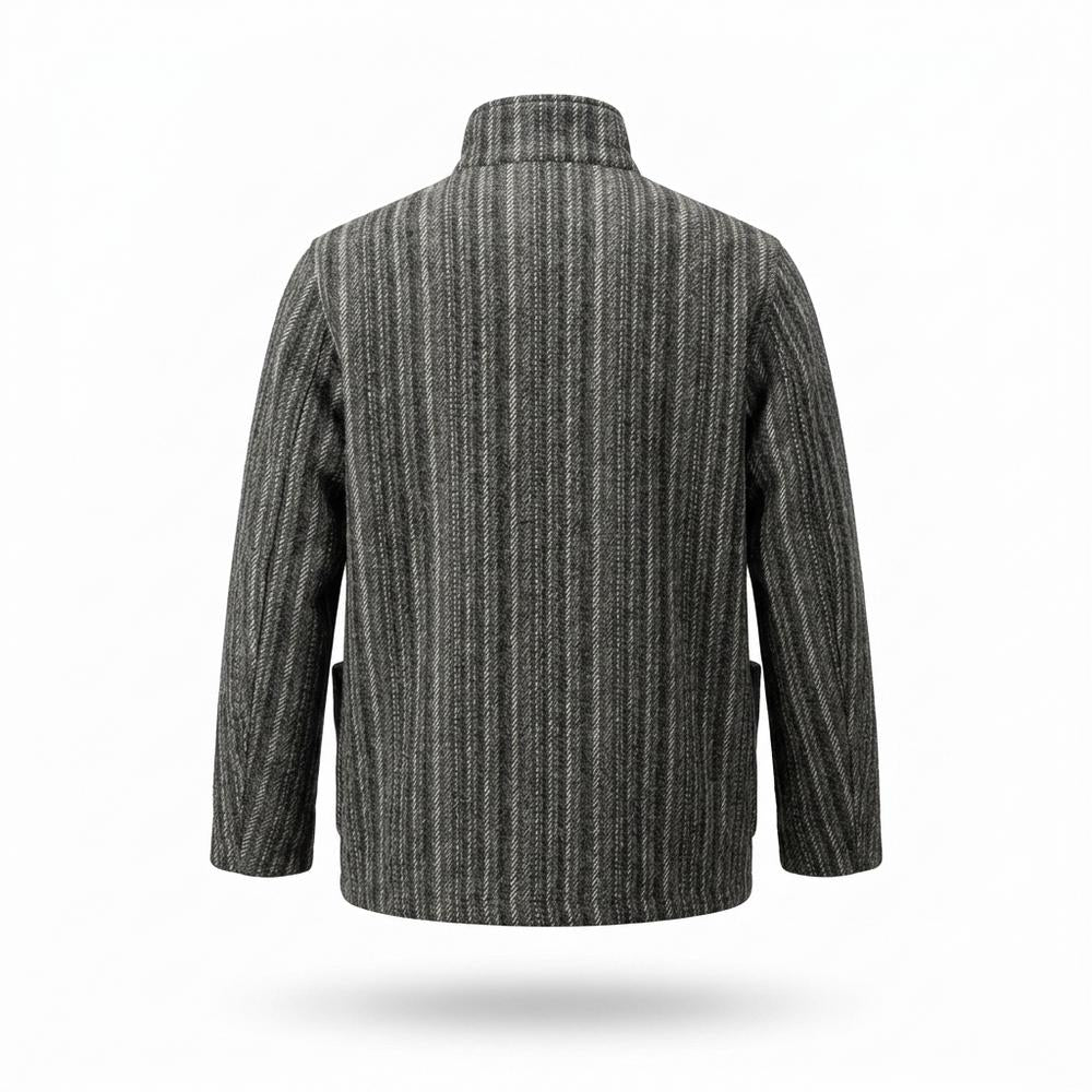 Mens Outlet House - Vizem | Striped Textured Jacket Men