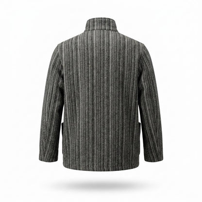 Mens Outlet House - Vizem | Striped Textured Jacket Men