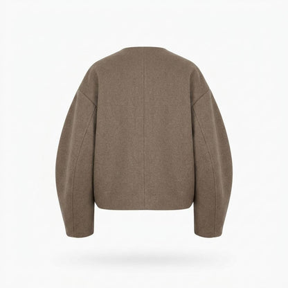 Mens Outlet House - Yohal | Collarless Cropped Jacket Women