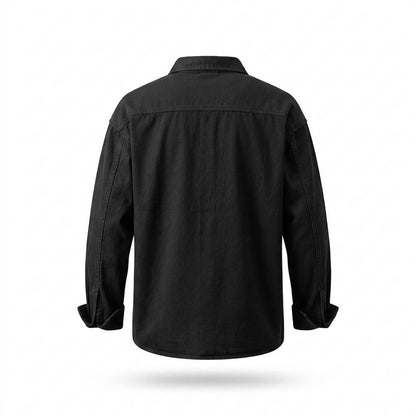 Mens Outlet House - Tiver | Denim Button-Up Shirt Men
