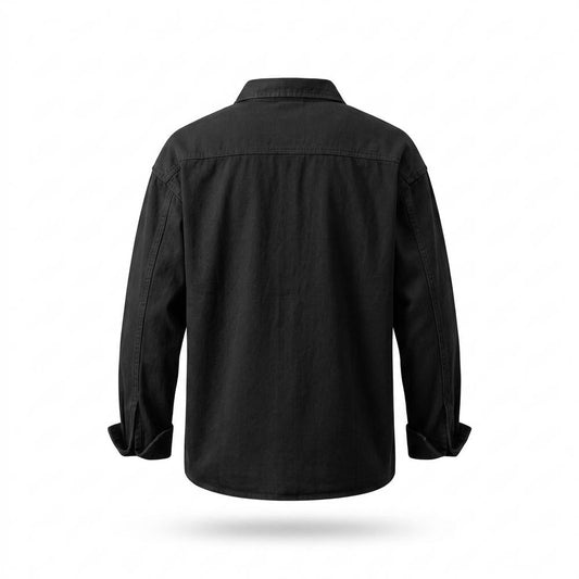 Mens Outlet House - Tiver | Denim Button-Up Shirt Men