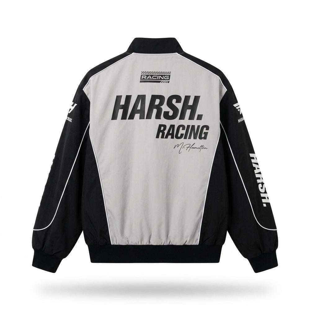 Mens Outlet House - Tadar | Racing Style Color-Blocked Jacket Men