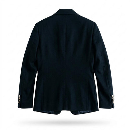 Mens Outlet House - Letal | Embroidered Single-Breasted Blazer Men