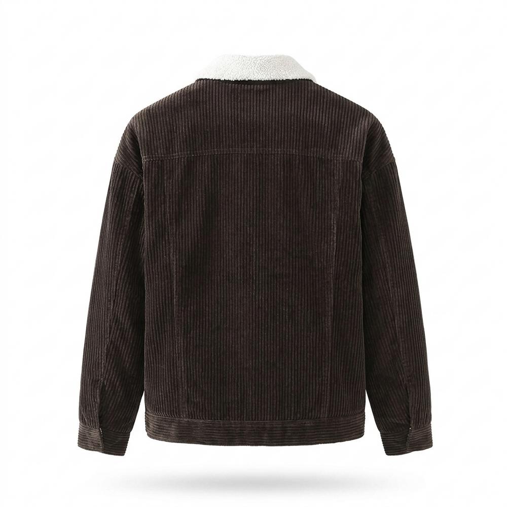 Mens Outlet House - River | Corduroy Sherpa-Lined Jacket Unisex