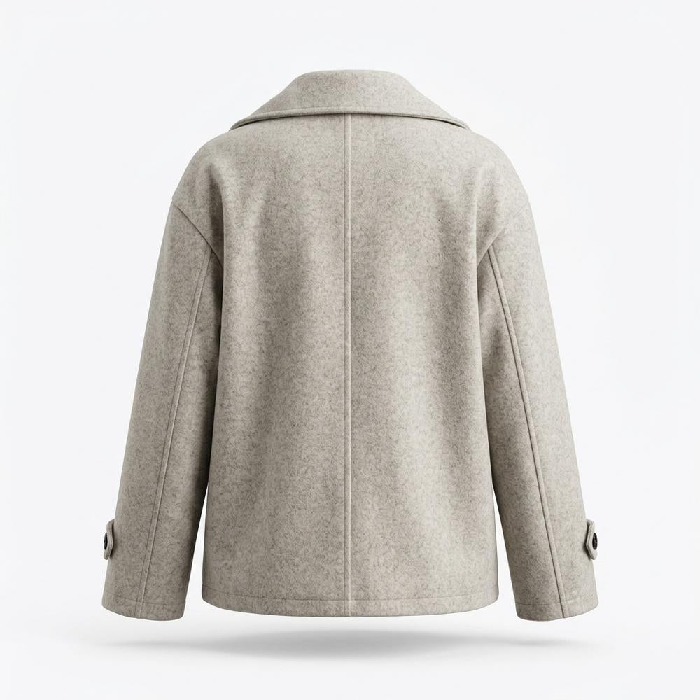 Mens Outlet House - Misen | Double-Breasted Relaxed-Fit Coat Women