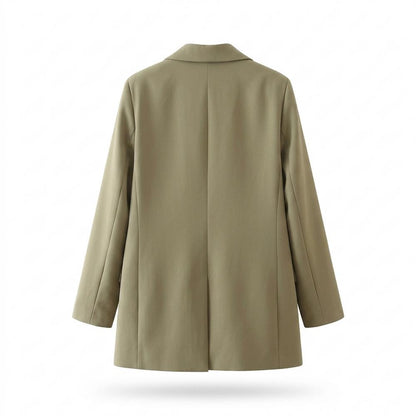 Mens Outlet House - Vevan | Double-Breasted Relaxed-Fit Blazer Women