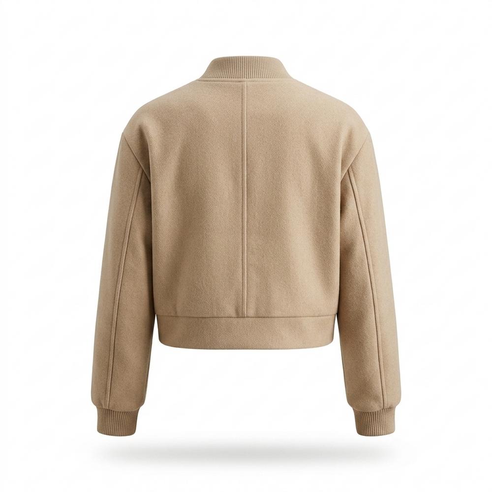 Mens Outlet House - Coren | Cropped Snap-Button Jacket Women