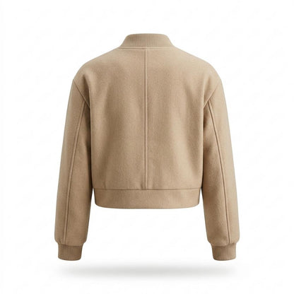 Mens Outlet House - Coren | Cropped Snap-Button Jacket Women