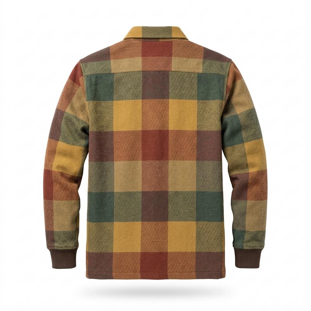 Mens Outlet House - Nokar | Plaid Long-Sleeved Shirt Men