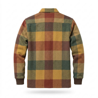 Mens Outlet House - Nokar | Plaid Long-Sleeved Shirt Men