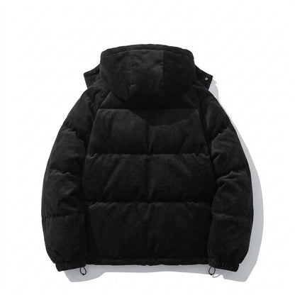 Mens Outlet House - Kamel | Hooded Corduroy Jacket Unisex