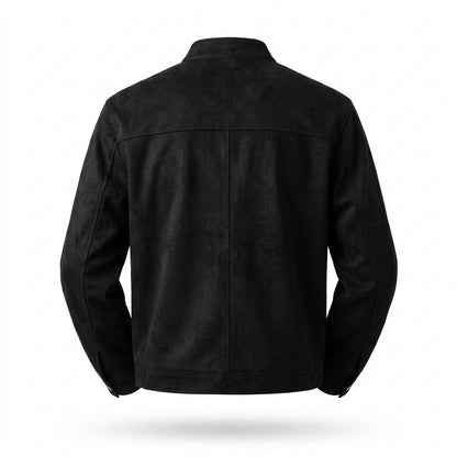 Mens Outlet House - Kedar | Suede-Texture Zip-Up Jacket Men