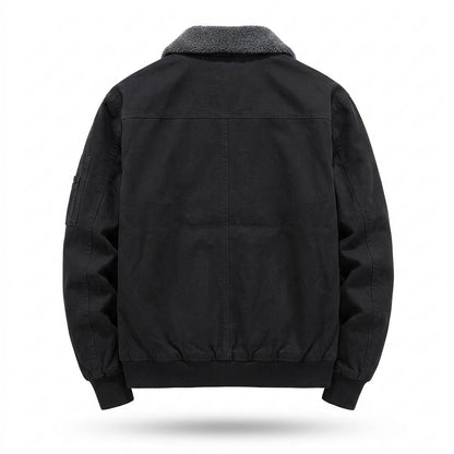 Mens Outlet House - Vasan | Fleece-Lined Shearling-Collar Jacket Men