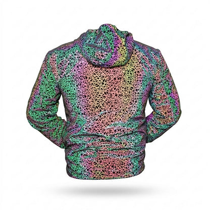 Mens Outlet House - Vitor | Reflective Hooded Jacket Unisex