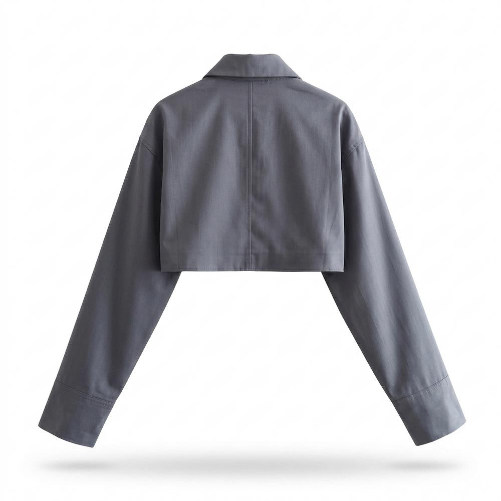 Mens Outlet House - Vilin | Cropped Zip-Up Jacket Women