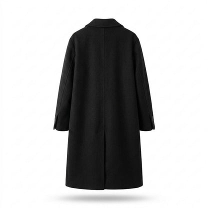 Mens Outlet House - Vadar | Single-Breasted Wool Coat Men