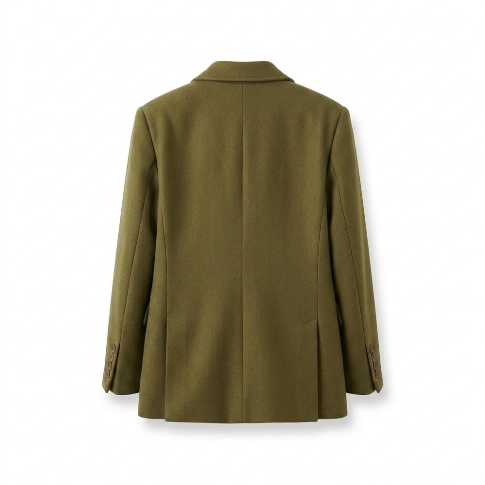 Mens Outlet House - Sukil | Single-Breasted Wool-Look Blazer Women