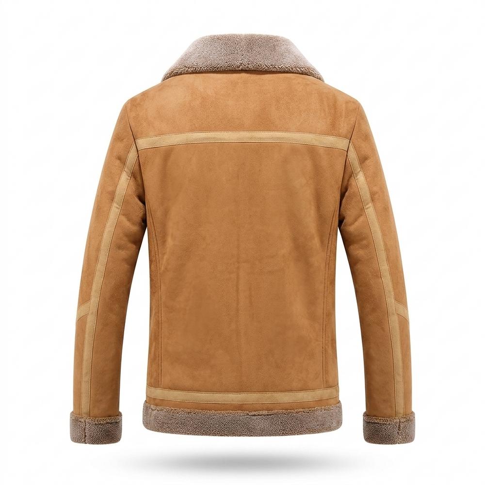 Mens Outlet House - Davan | Shearling-Lined Zip-Up Jacket Men