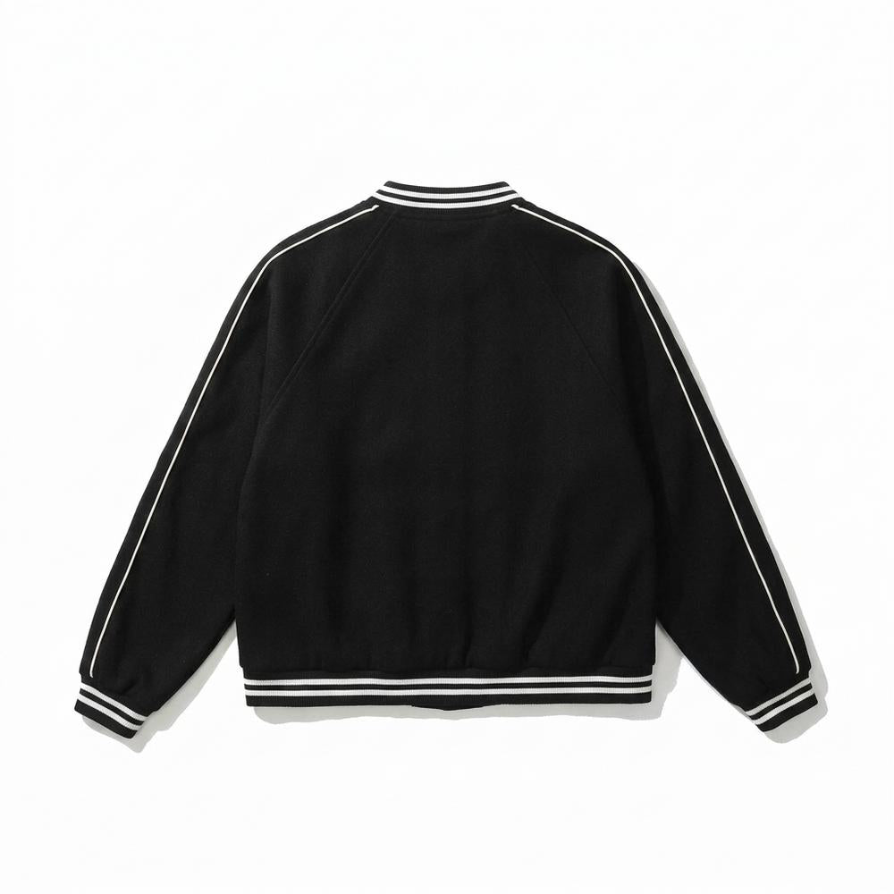 Mens Outlet House - Casan | Embroidered Piped Jacket Unisex