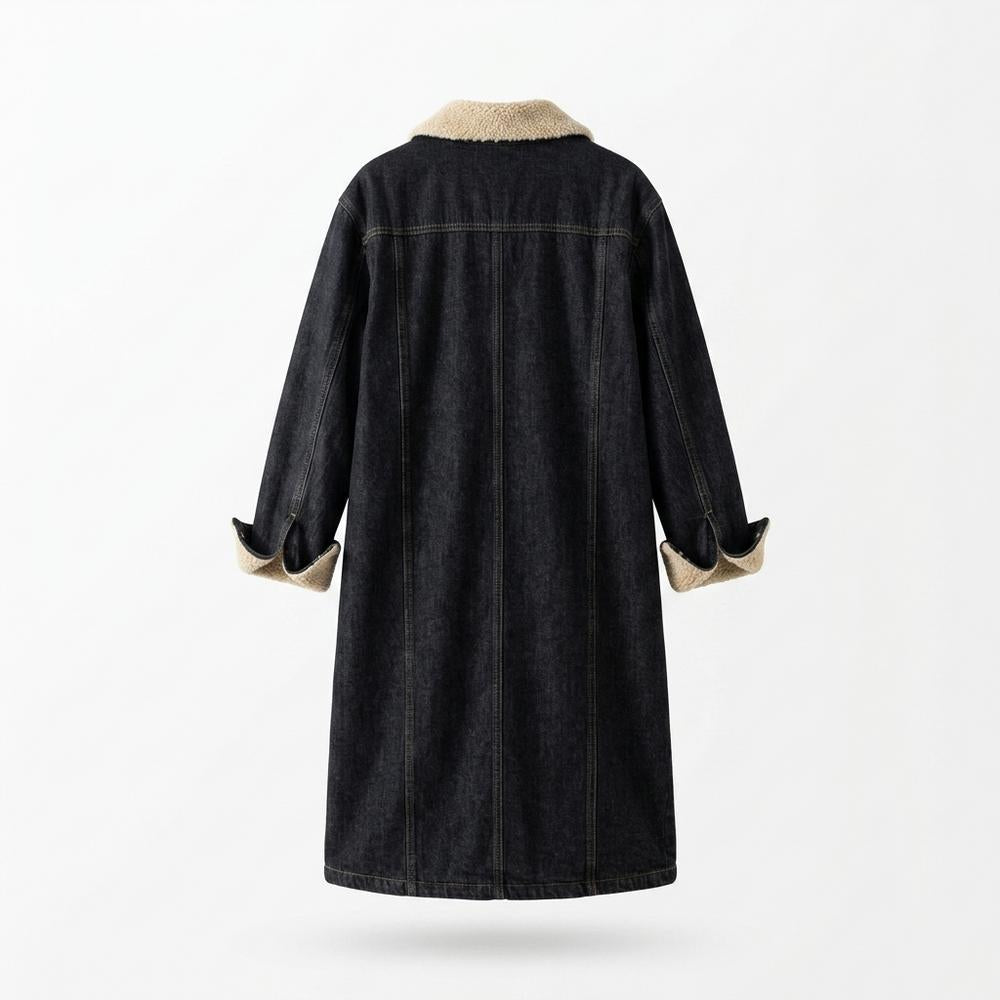 Mens Outlet House - Nerev | Sherpa-Lined Longline Coat Women