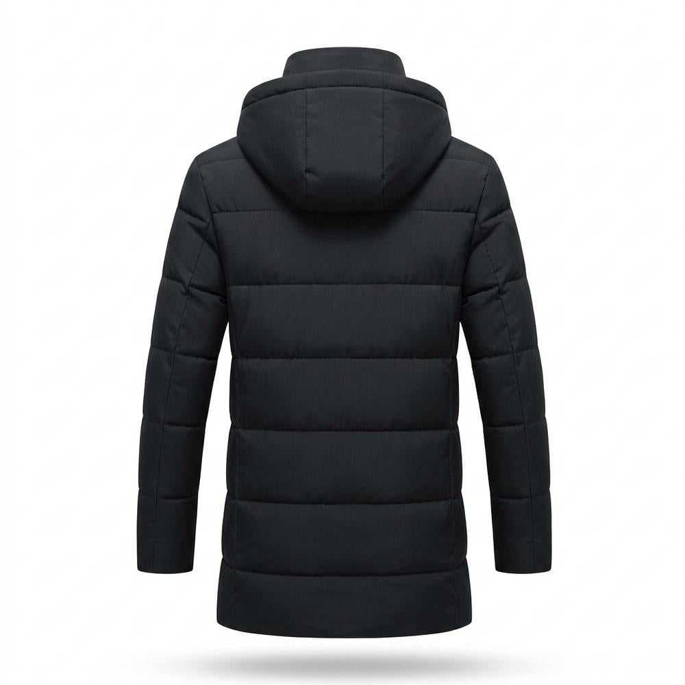 Mens Outlet House - Lavar | Fleece-Lined Hooded Coat Men