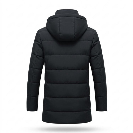 Mens Outlet House - Lavar | Fleece-Lined Hooded Coat Men
