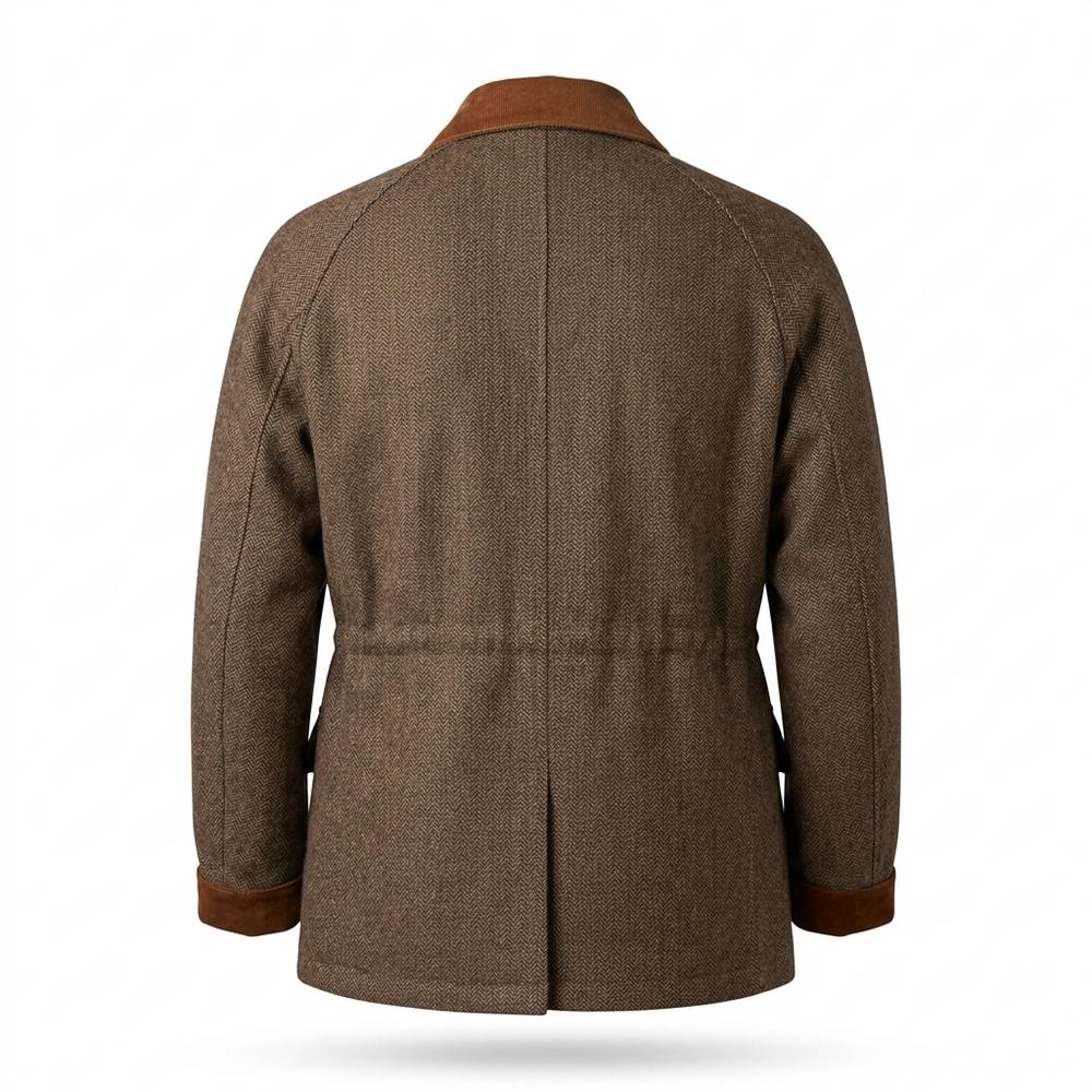 Mens Outlet House - Yinem | Herringbone Lined Jacket Men