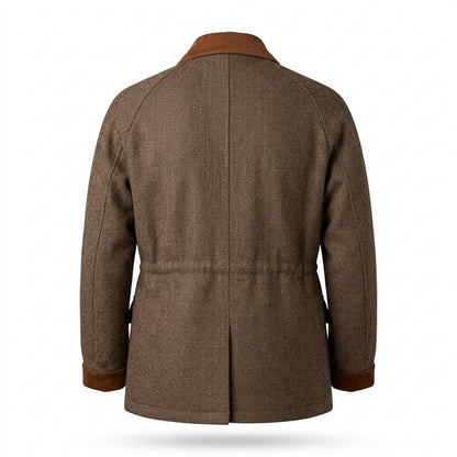 Mens Outlet House - Yinem | Herringbone Lined Jacket Men
