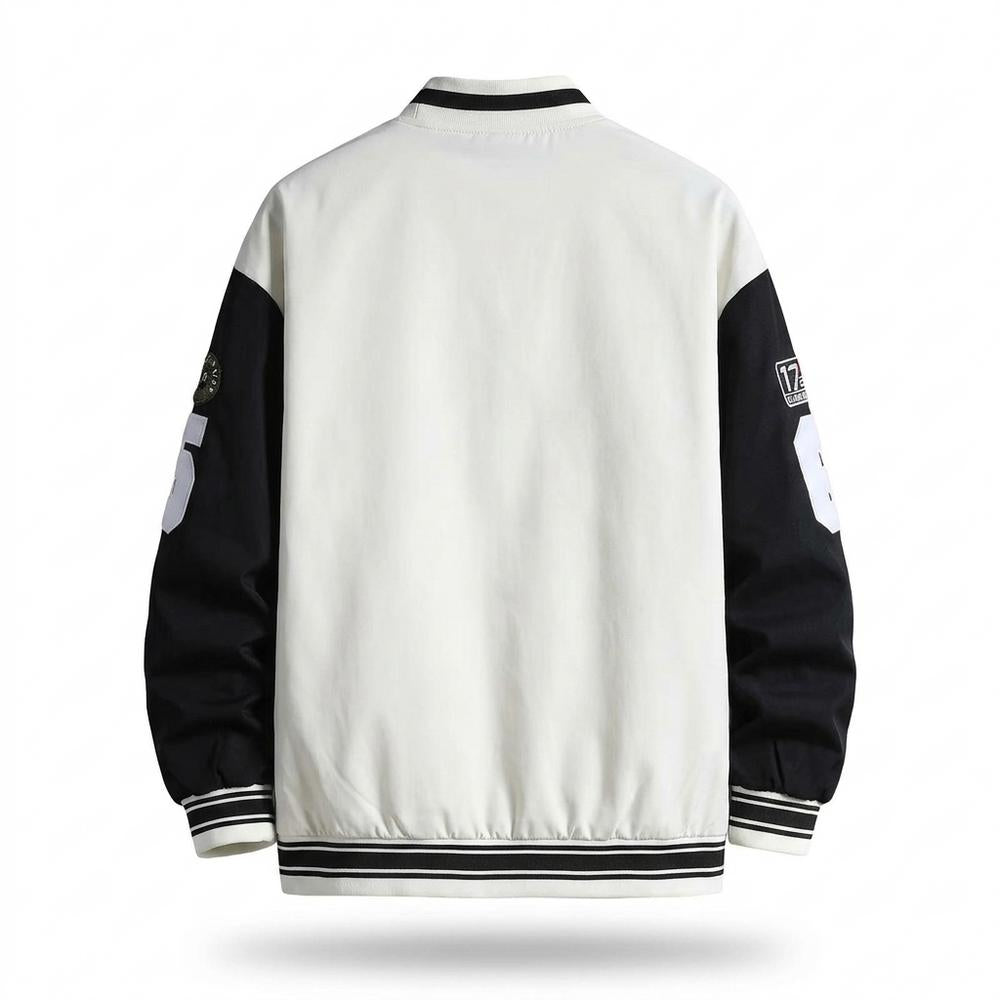 Mens Outlet House - Armar | Two-Tone Embroidered Jacket Unisex
