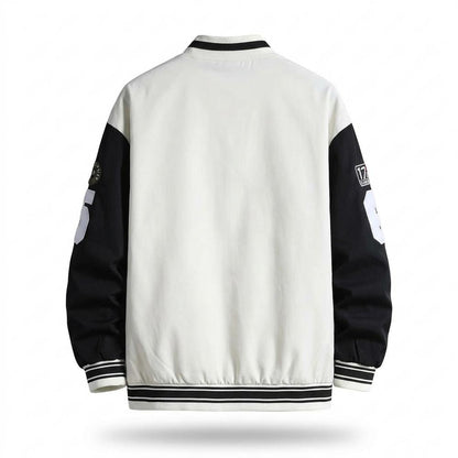 Mens Outlet House - Armar | Two-Tone Embroidered Jacket Unisex