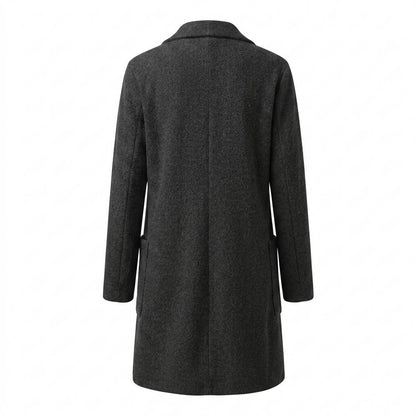 Mens Outlet House - Dolet | Textured Buttoned Coat Women