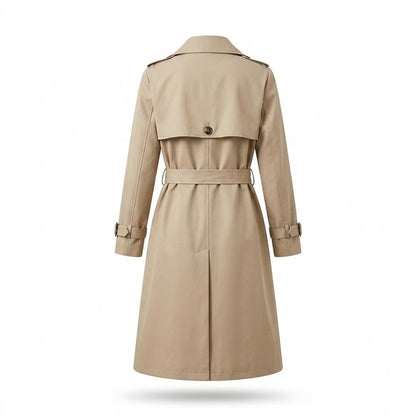 Mens Outlet House - Terid | Double-Breasted Belted Coat Women