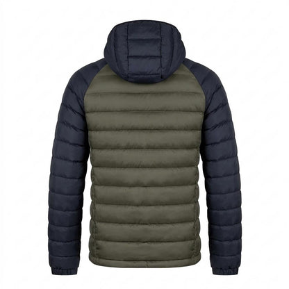 Mens Outlet House - Zekar | Quilted Two-Tone Jacket Men