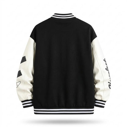 Mens Outlet House - Elmin | Embroidered Color-Block Jacket Unisex