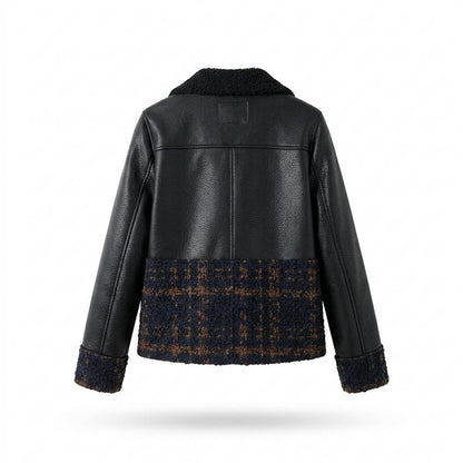 Mens Outlet House - Miral | Mixed-Material Double-Breasted Jacket Women