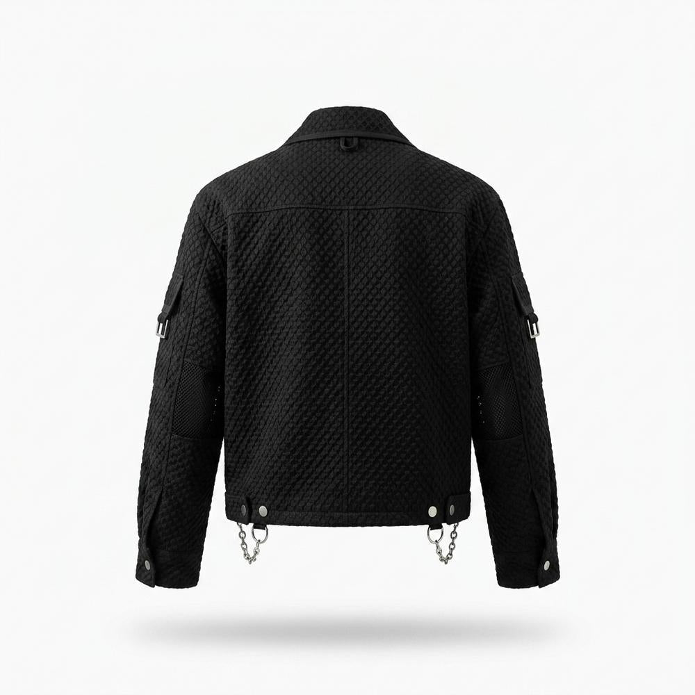 Mens Outlet House - Nolor | Quilted Cropped Jacket Unisex