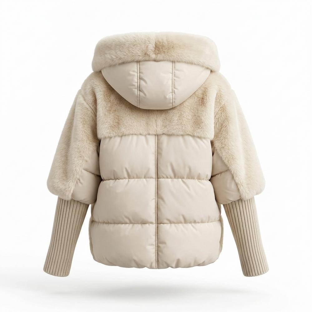 Mens Outlet House - Mimel | Hooded Mixed-Material Jacket Women
