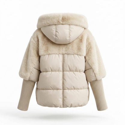 Mens Outlet House - Mimel | Hooded Mixed-Material Jacket Women
