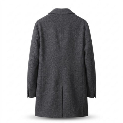 Mens Outlet House - Nikar | Single-Breasted Wool Coat Men