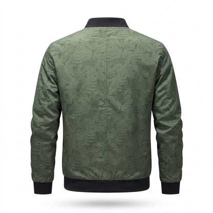 Mens Outlet House - Vazan | Patterned Zip-Up Jacket Men