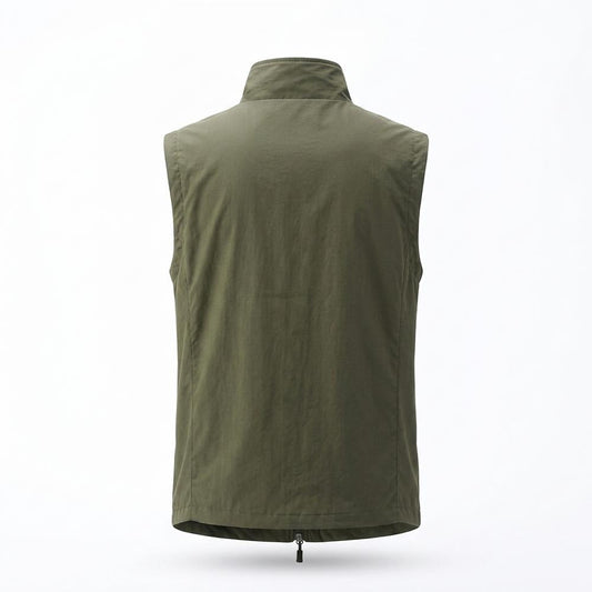 Mens Outlet House - Velev | Zip-Up Lightweight Vest Men