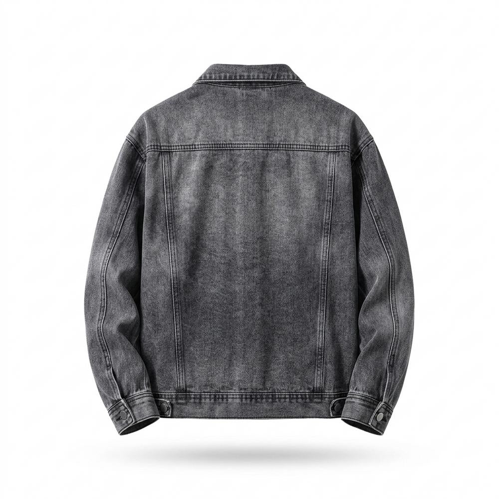 Mens Outlet House - Dalor | Washed Buttoned Denim Jacket Men