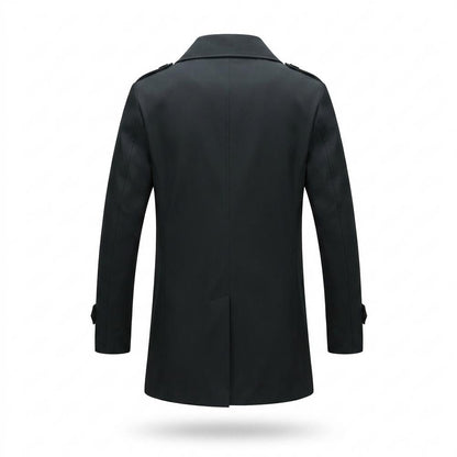 Mens Outlet House - Cator | Single-Breasted Lined Coat Men